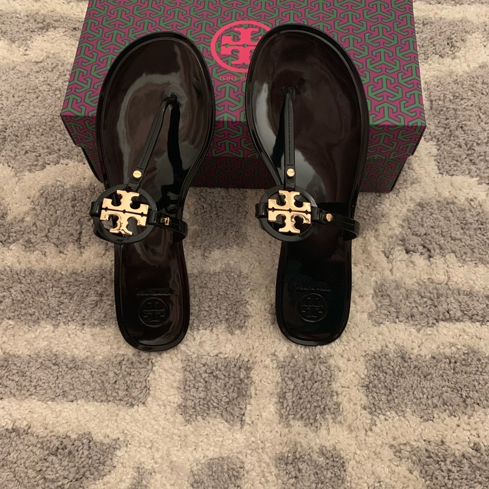 Tory Burch Mini Miller Flat Thong Sandals